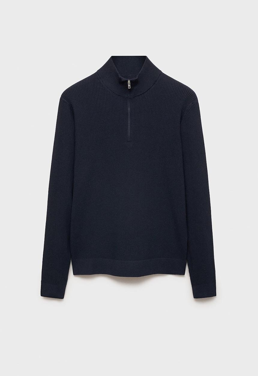 MANGO - Sweater antiguap - navy