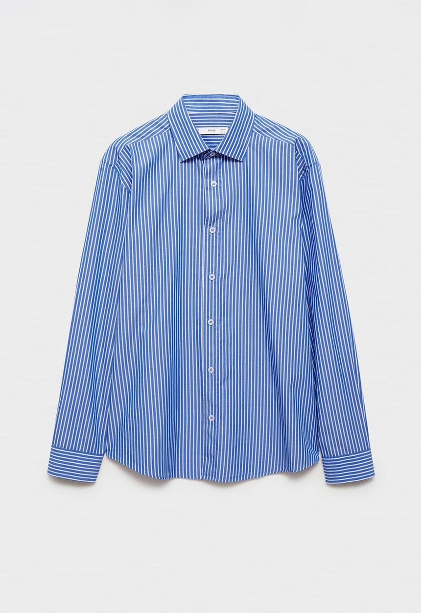 MANGO - Shirt Sebas - Sky-Blue