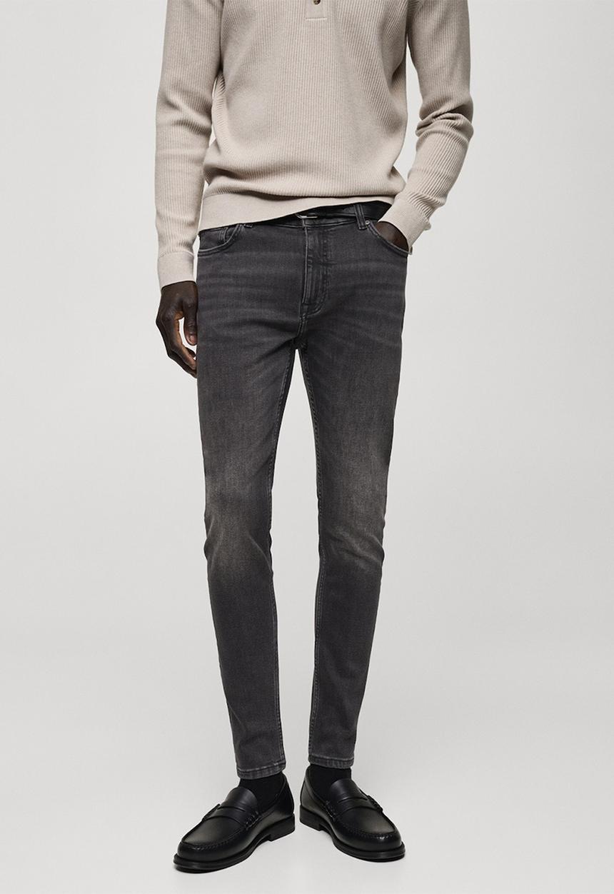 MANGO - Jeans jude - dark denim grey
