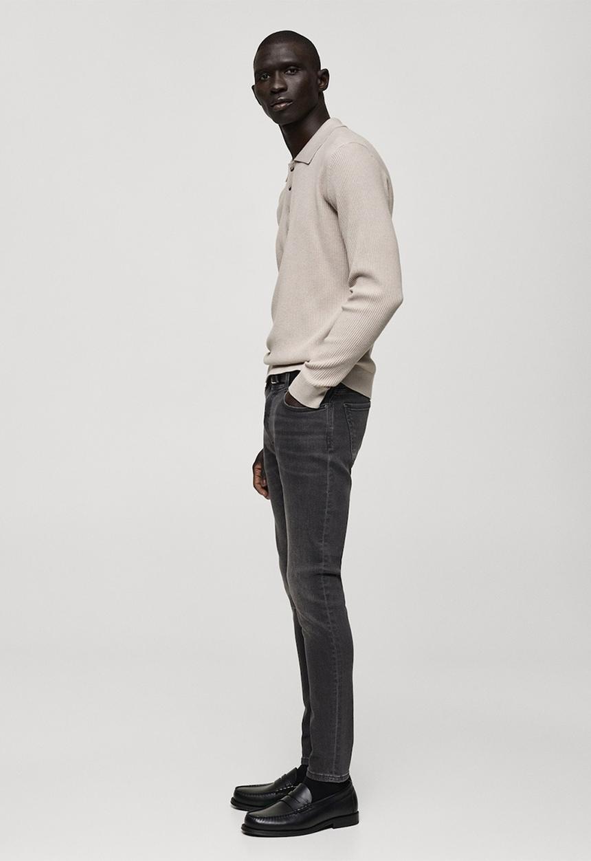 MANGO - Jeans jude - dark denim grey