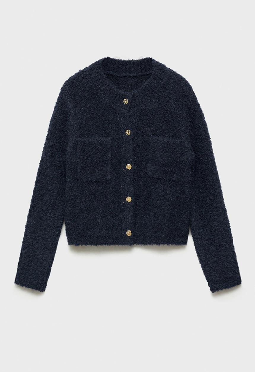 MANGO - Jacket Botijo - Midnight Navy