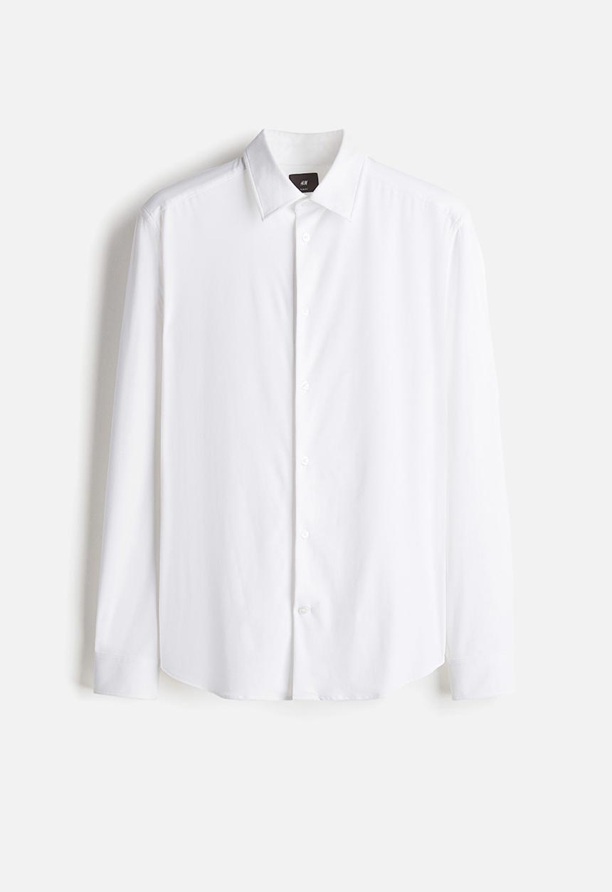 H&M - Slim fit shirt - White