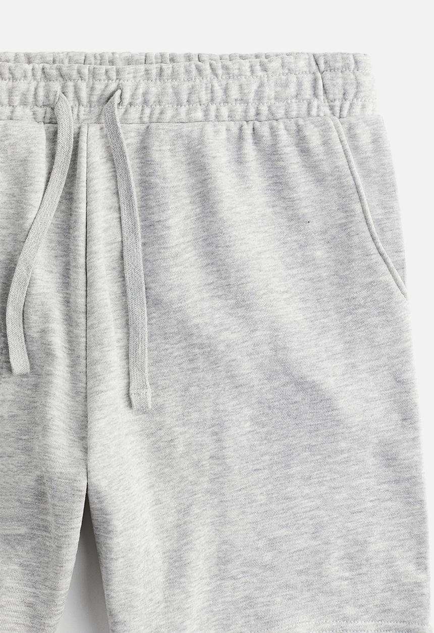 H&M - Regular fit sweatshorts - light grey marl