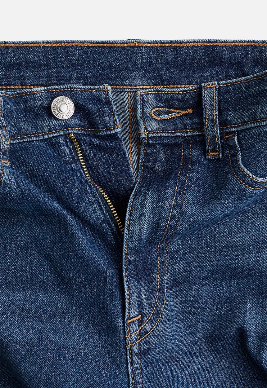 H&M - Ultra high ankle jeggings - denim blue 