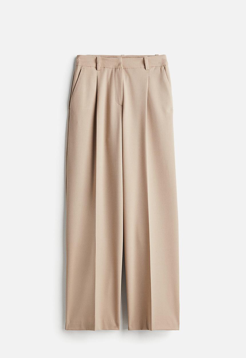 H&M - Wide trousers - beige