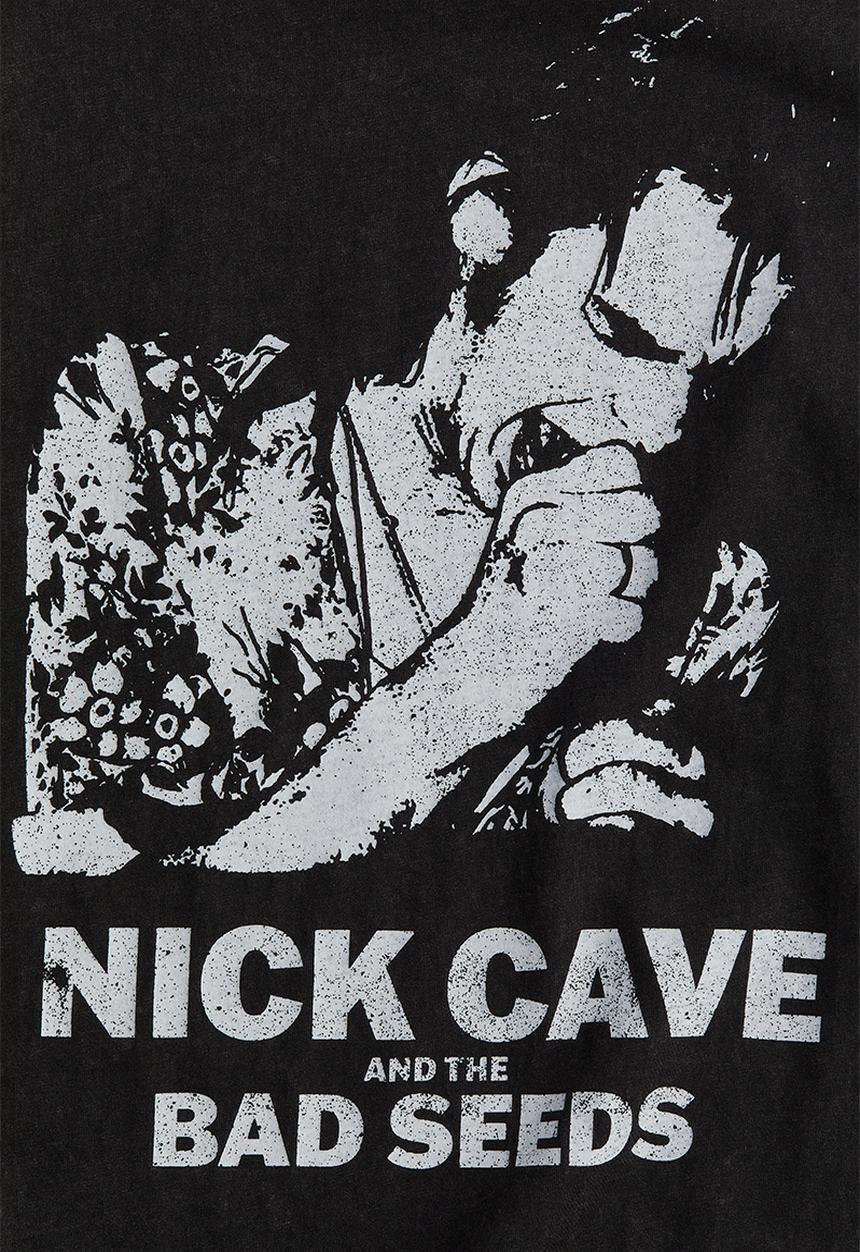 H&M - Oversized printed T-shirt - black nick cave
