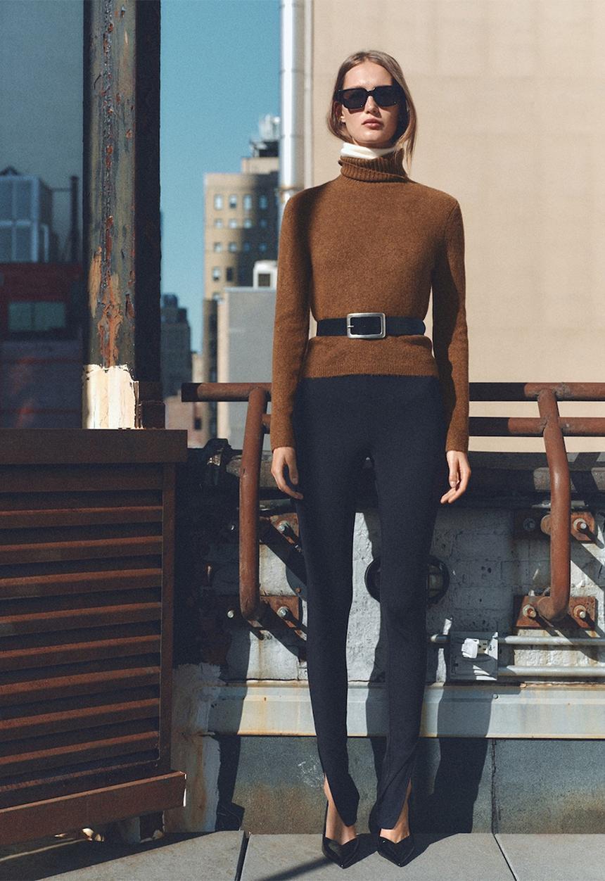 MANGO - Sweater mariana - dark brown