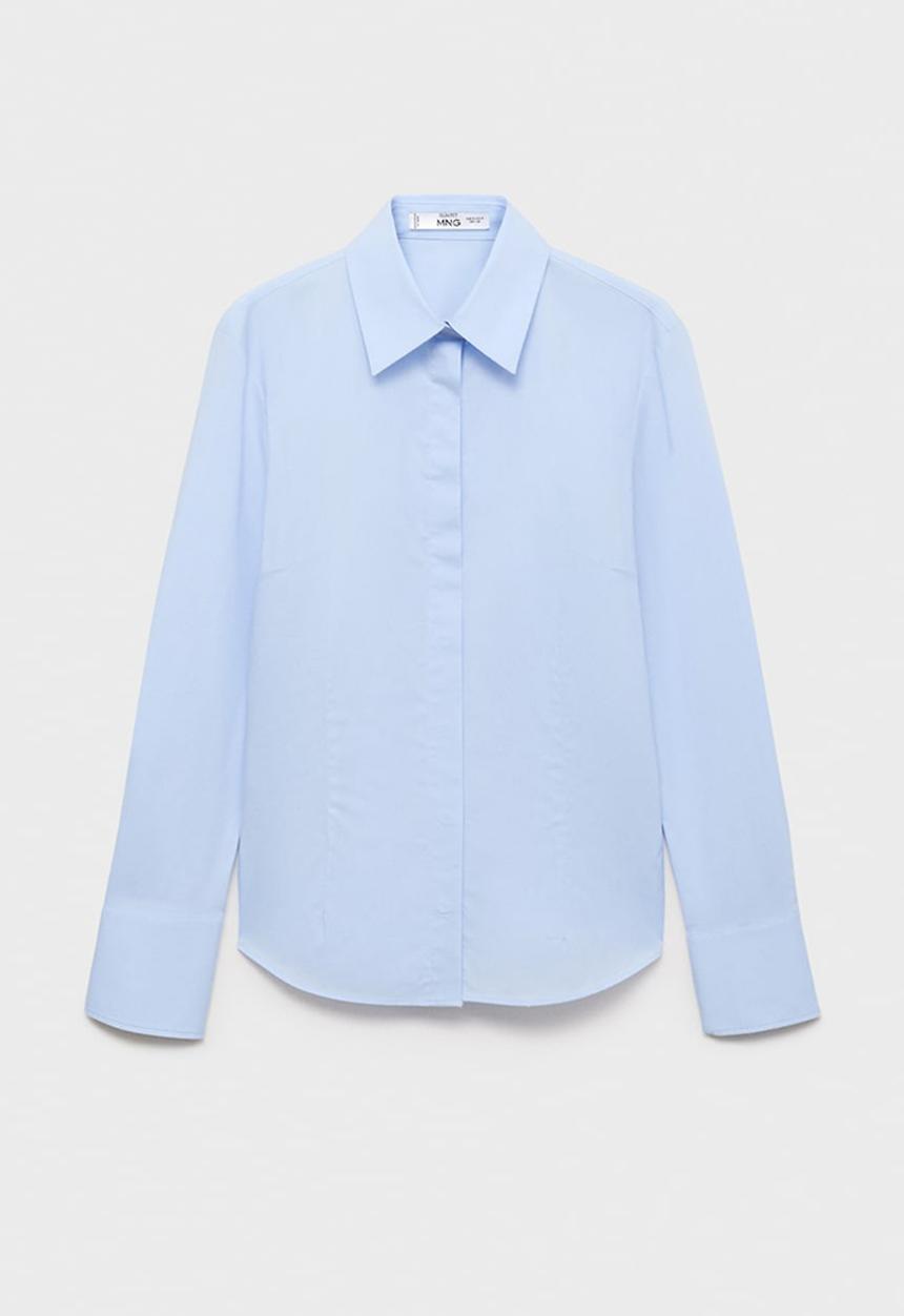 MANGO - Shirt sofia - mid-blue