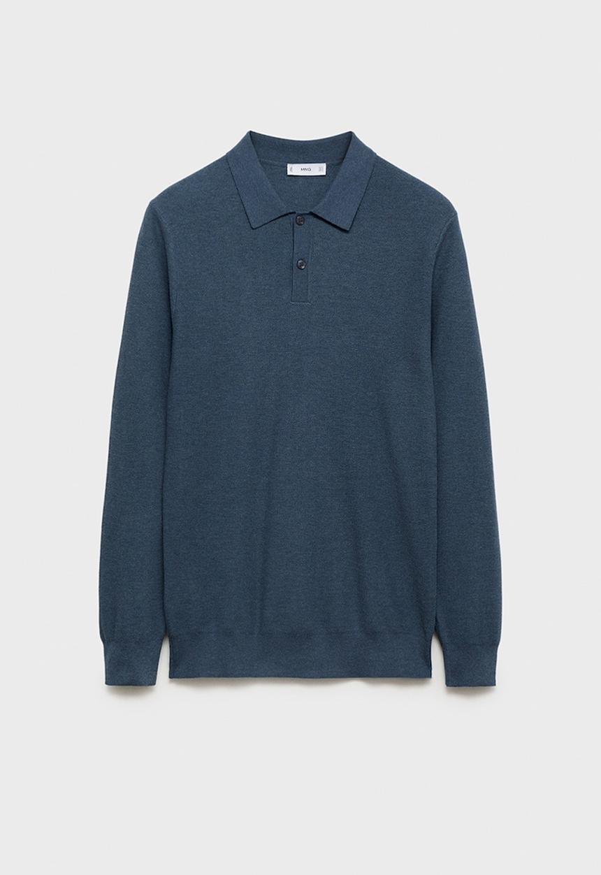 MANGO - Sweater tens - medium blue