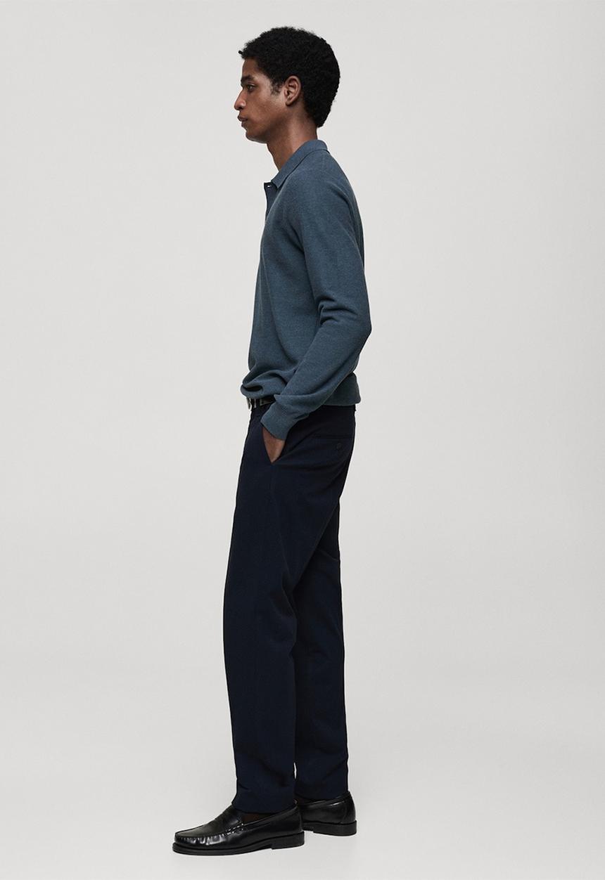 MANGO - Sweater tens - medium blue
