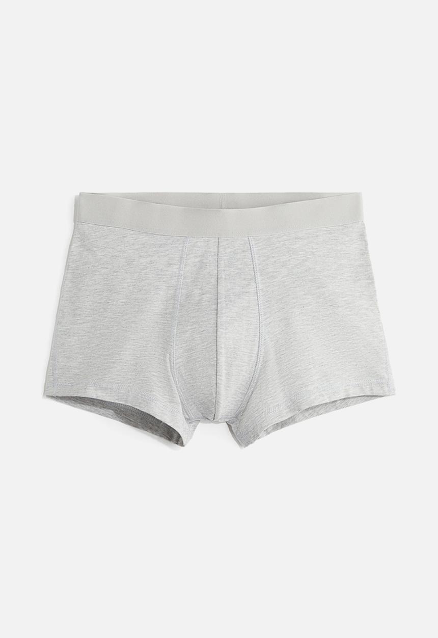 H&M - 3-pack short trunks with lycra® - Grey