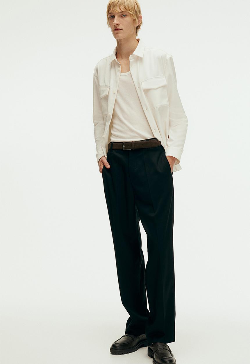 H&M - Slim fit vest top - White