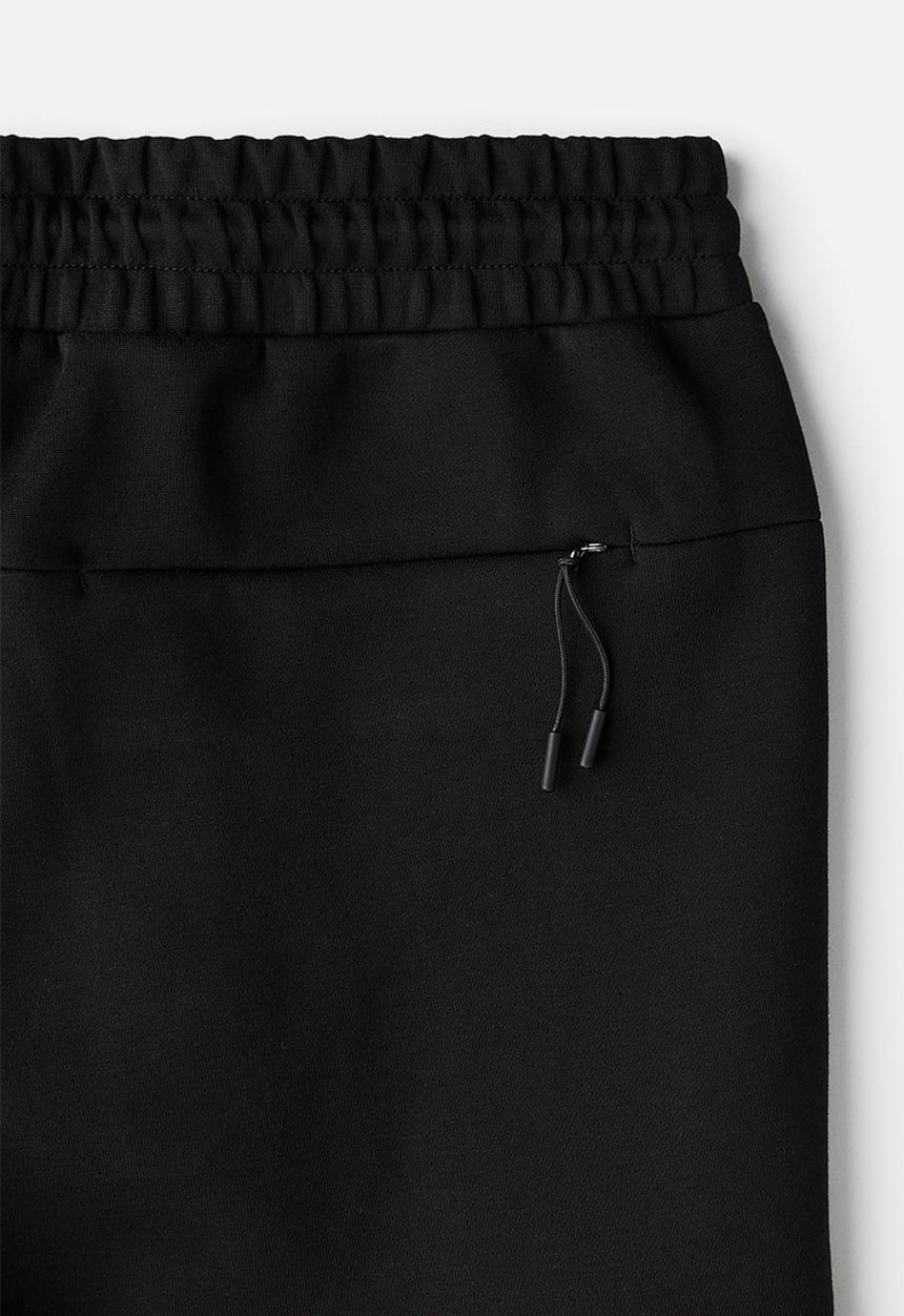 H&M - Slim fit scuba joggers - Black