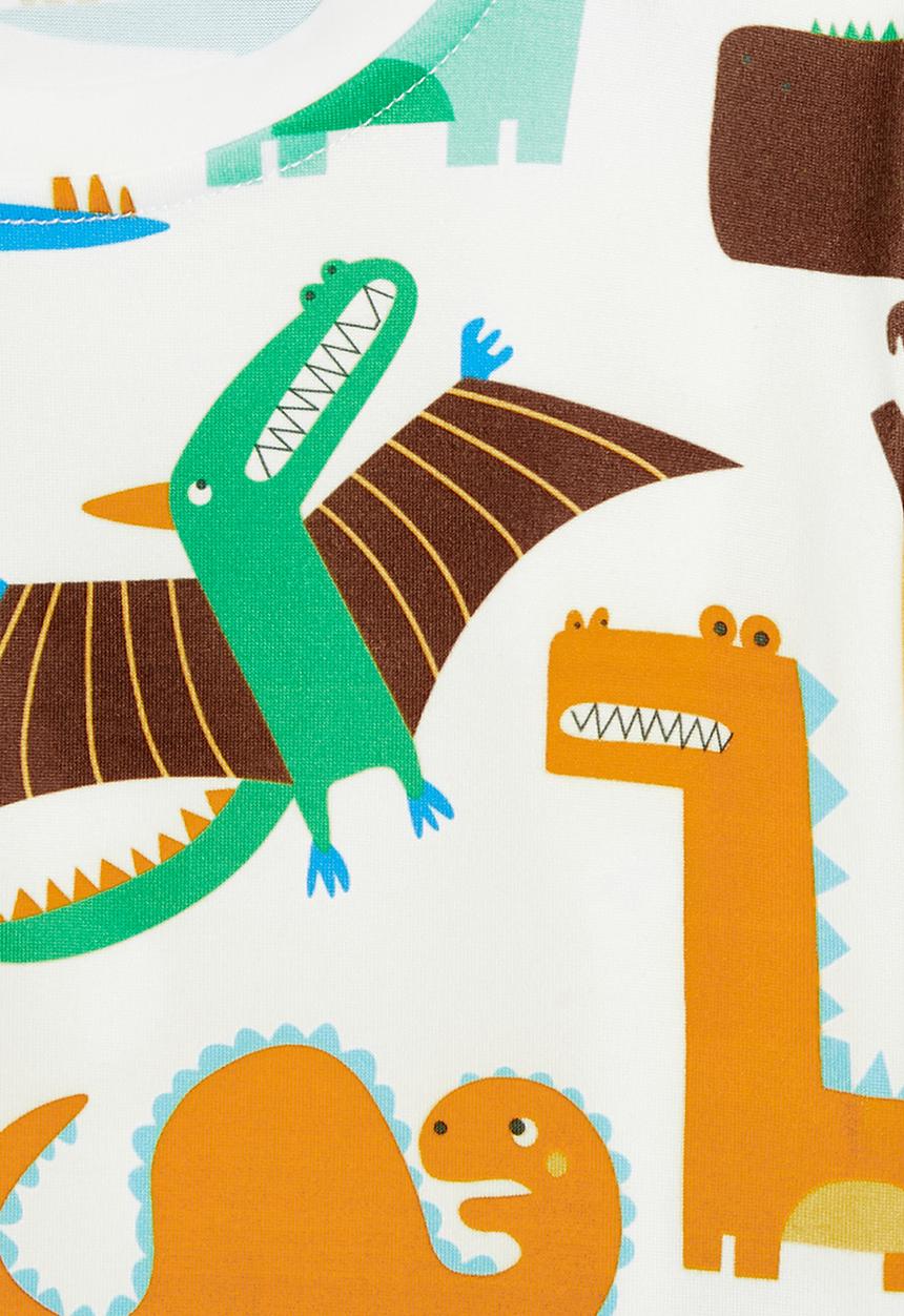 Pop Candy - Dino print  tee - multi