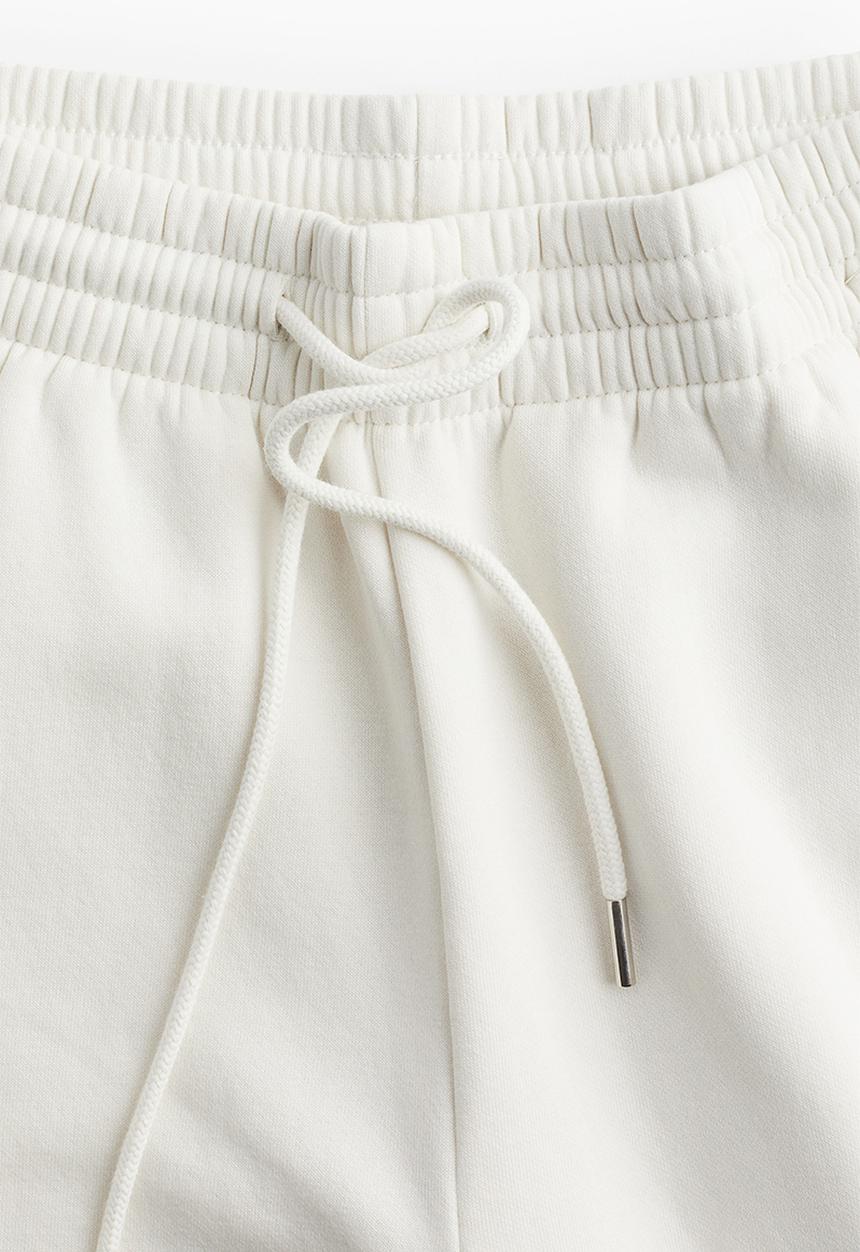 H&M - Cotton-blend sweatpants - white