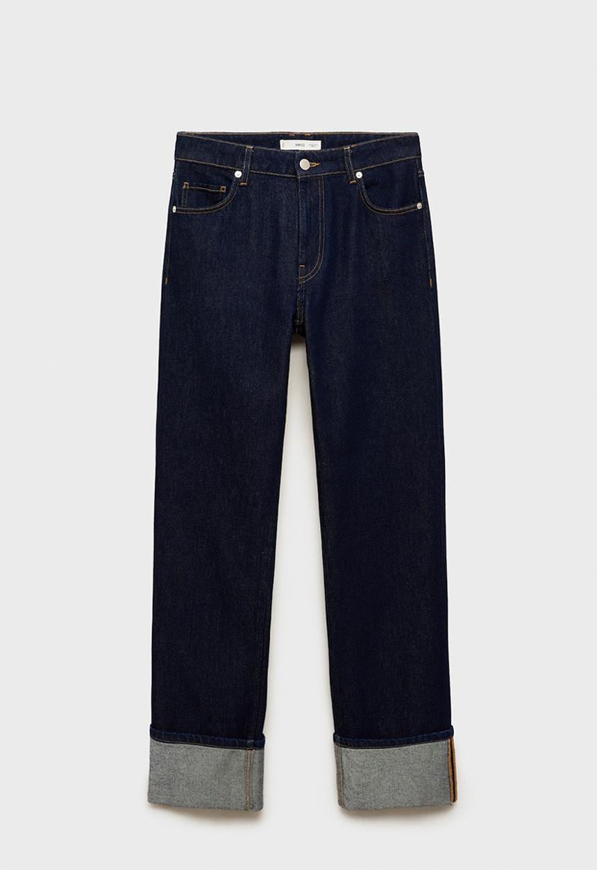 MANGO - Jeans hanne - open blue