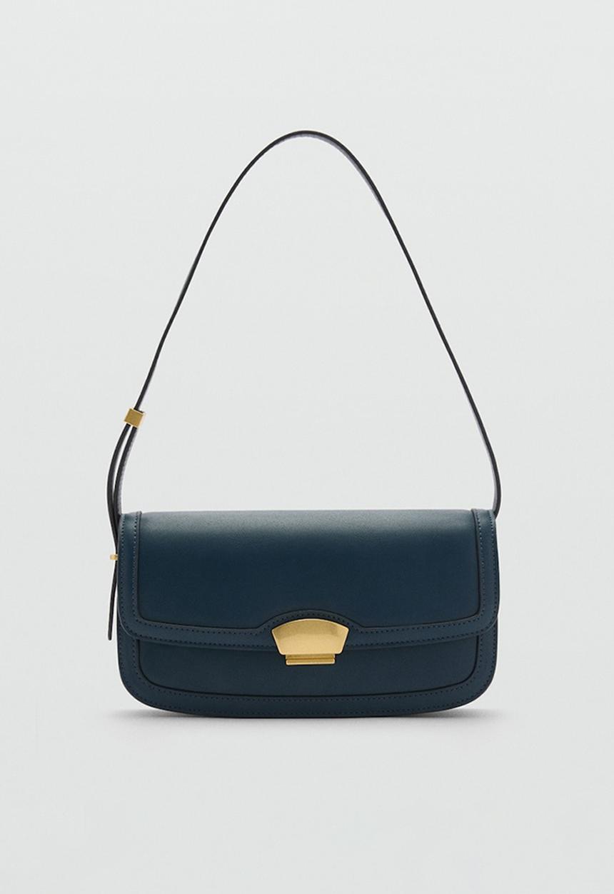 MANGO - Lyrata  shoulder bag - blue