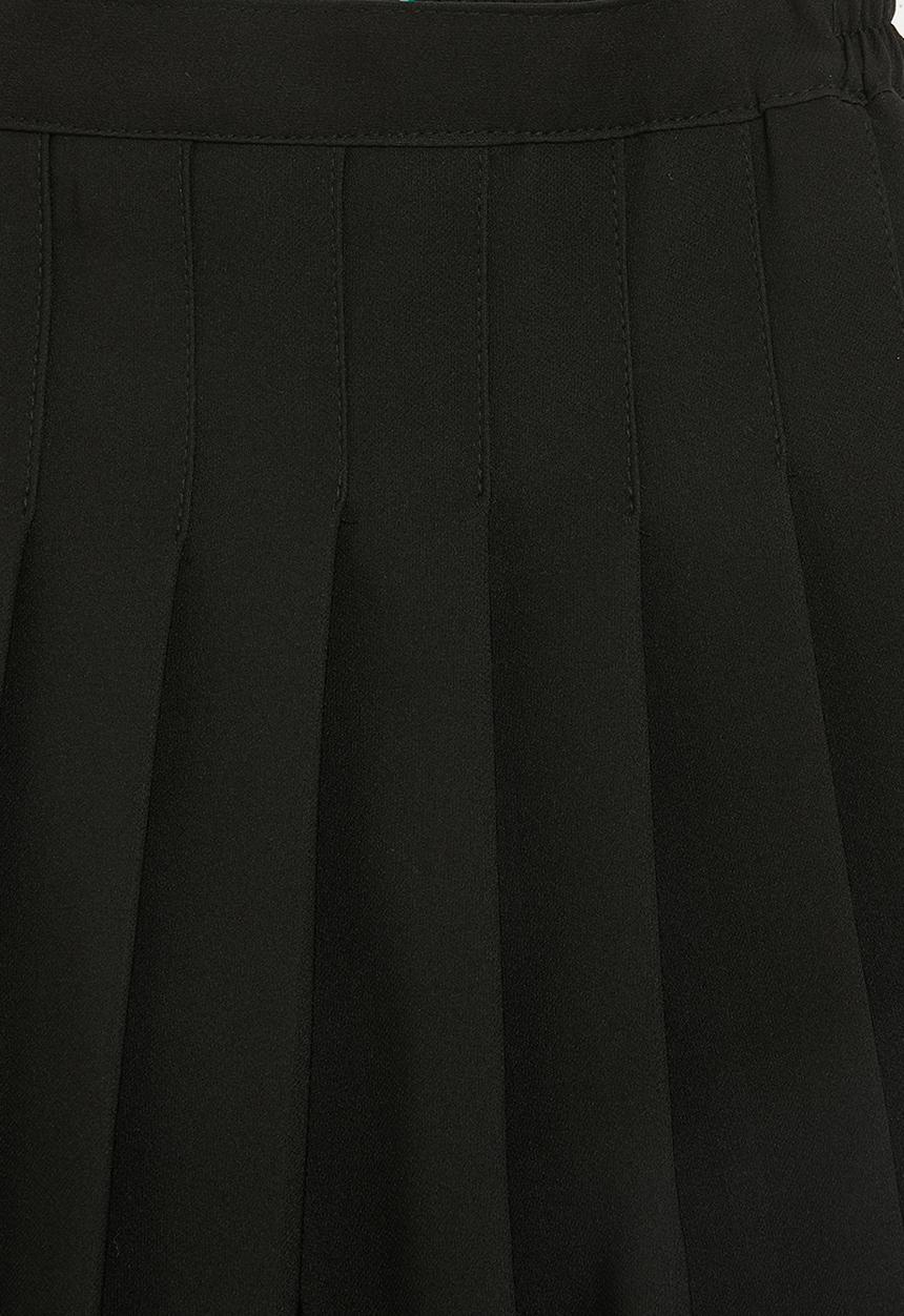 Pop Candy - Pleated skirt-black