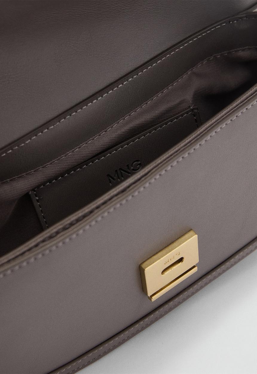 MANGO - Lyrata  shoulder bag - grey