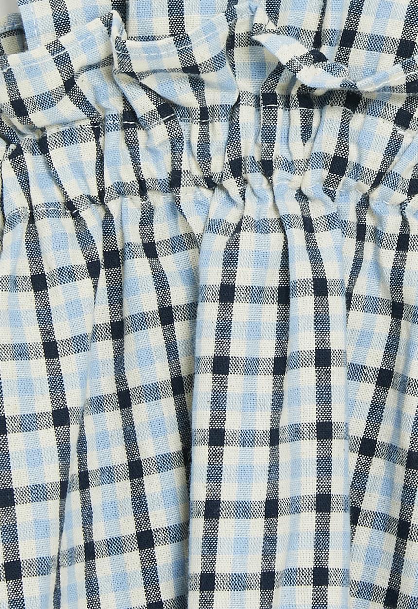 Pop Candy - Gingham pinafore dress - multi