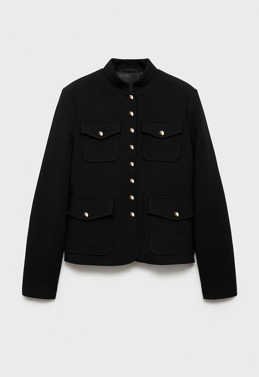 MANGO - Jacket dori - black