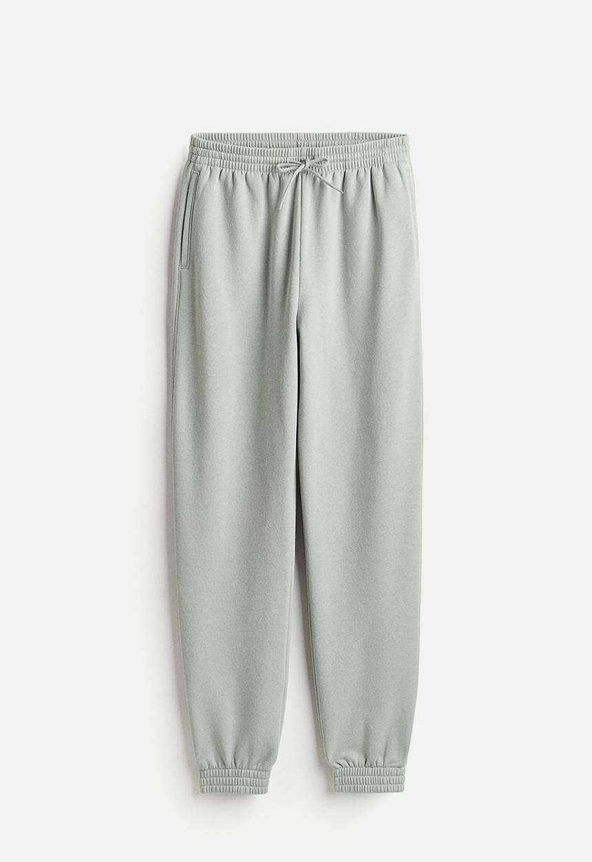 H&M - High-waisted joggers - light turquoise