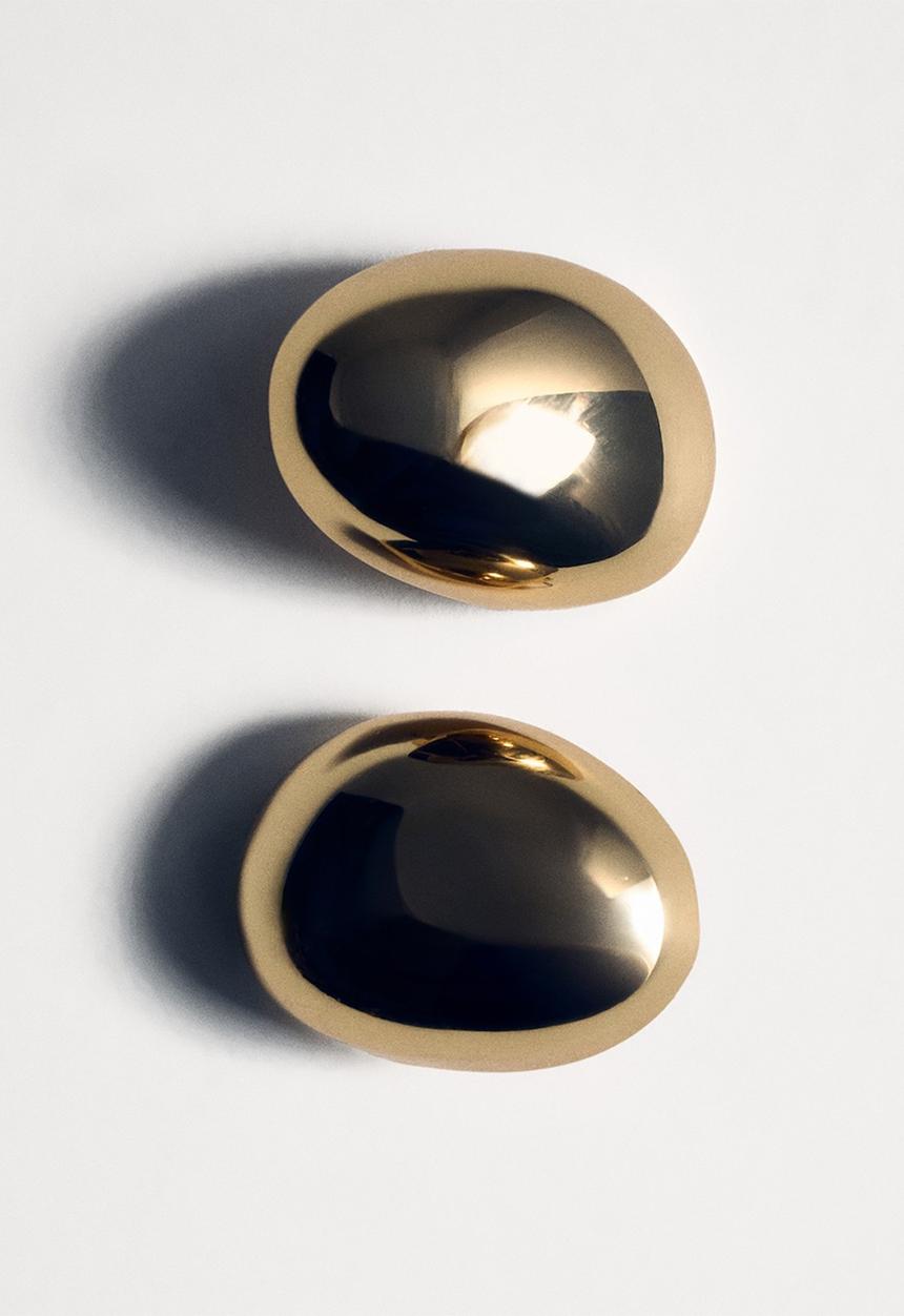 MANGO - Earrings delta - gold