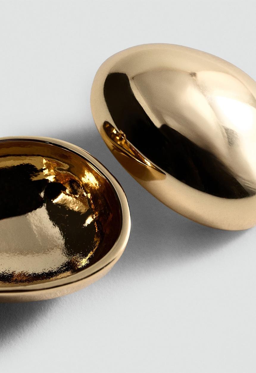 MANGO - Earrings delta - gold
