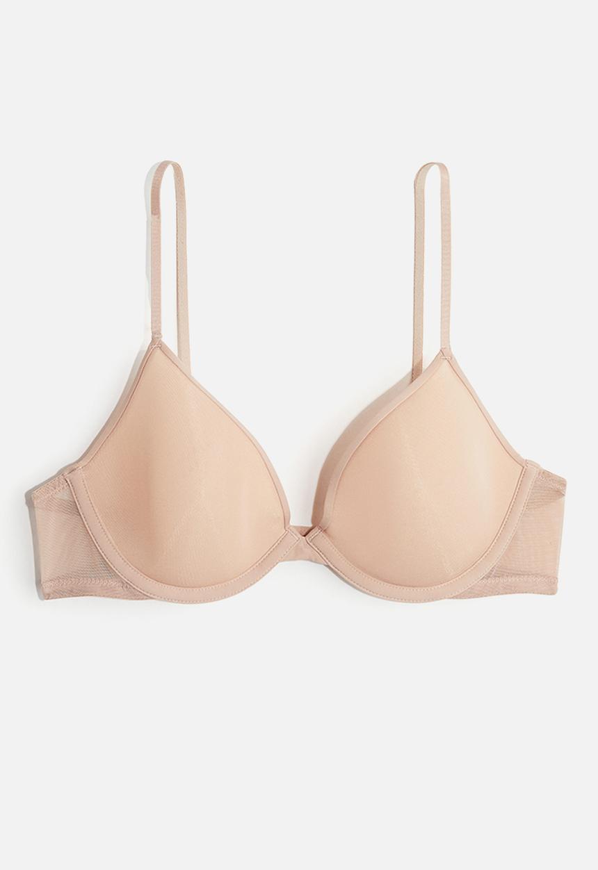 H&M - Spacer foam underwired bra - beige