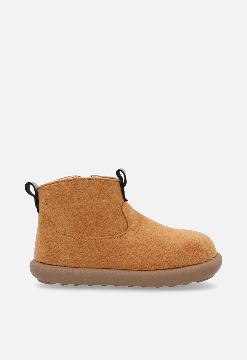 Pop Candy - Faux suede boots - brown