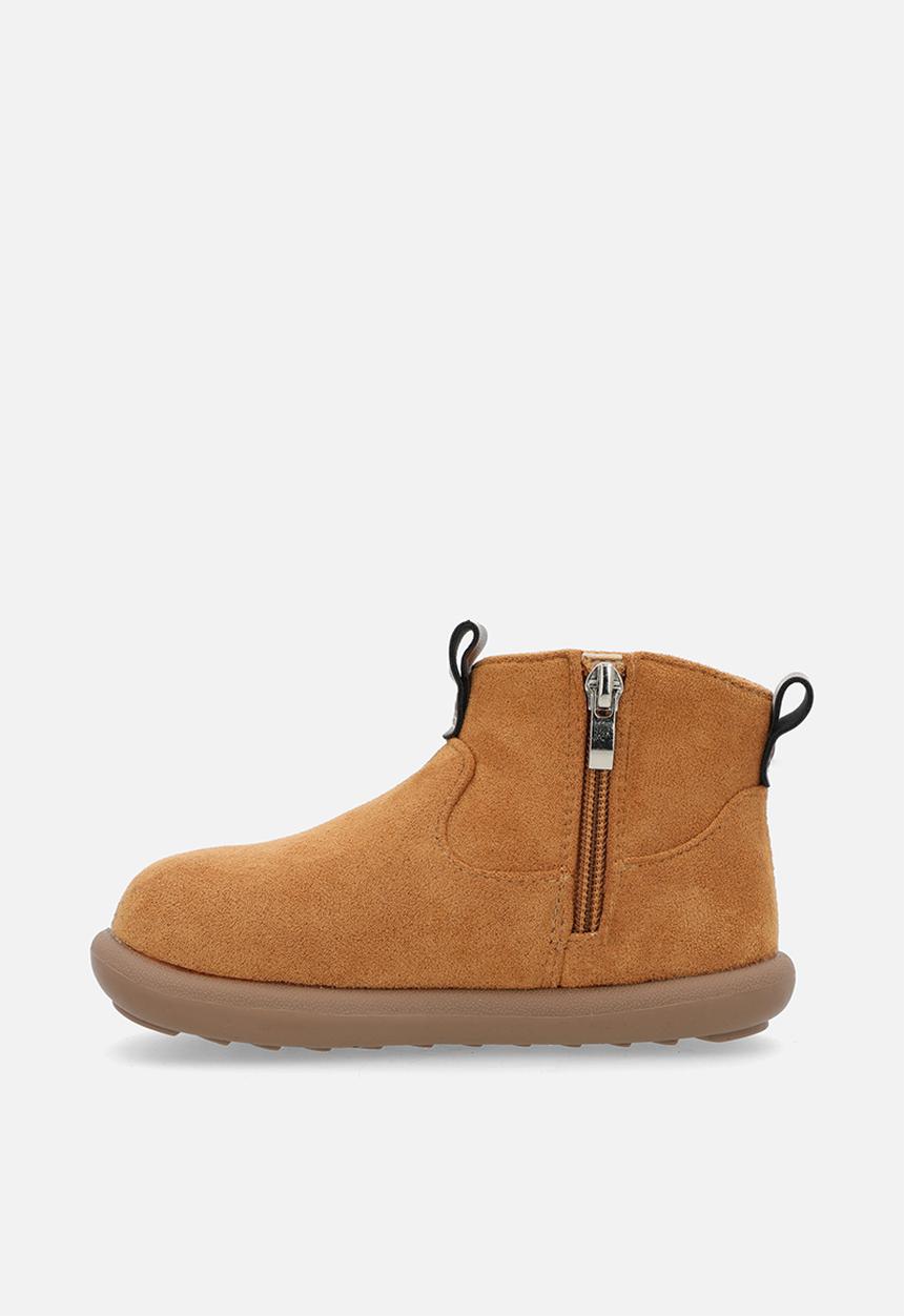 Pop Candy - Faux suede boots - brown