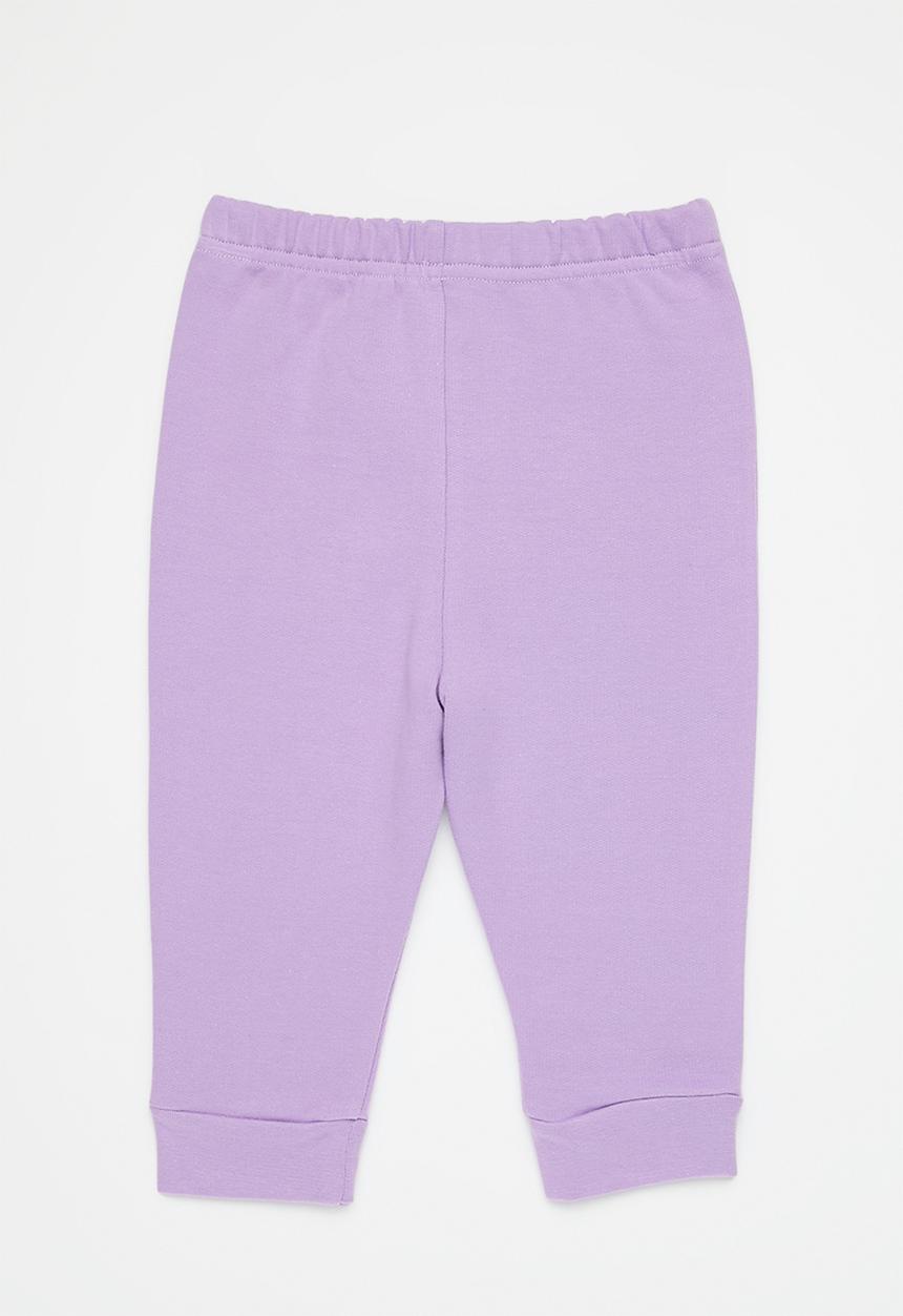 Pop Candy - 2 pack joggers - dusty pink/lilac
