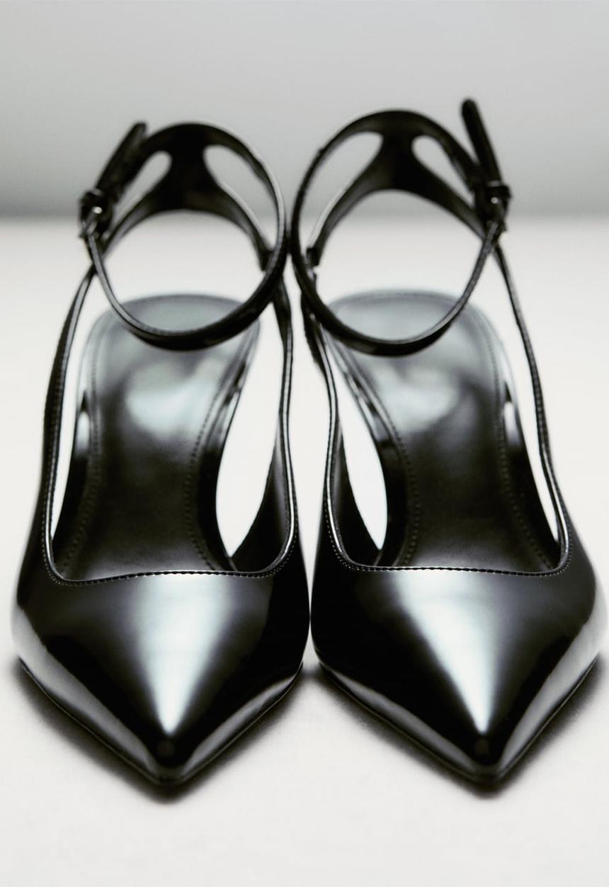 MANGO - Neck heel - black