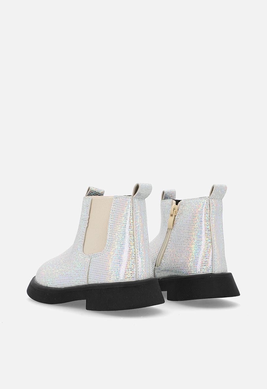 Pop Candy - Mettalic boots - grey