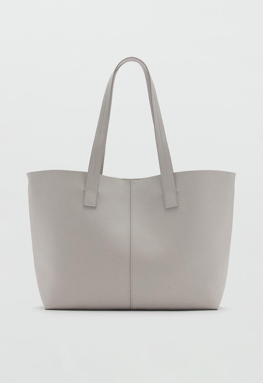 MANGO - Zinnia tote bag - natural
