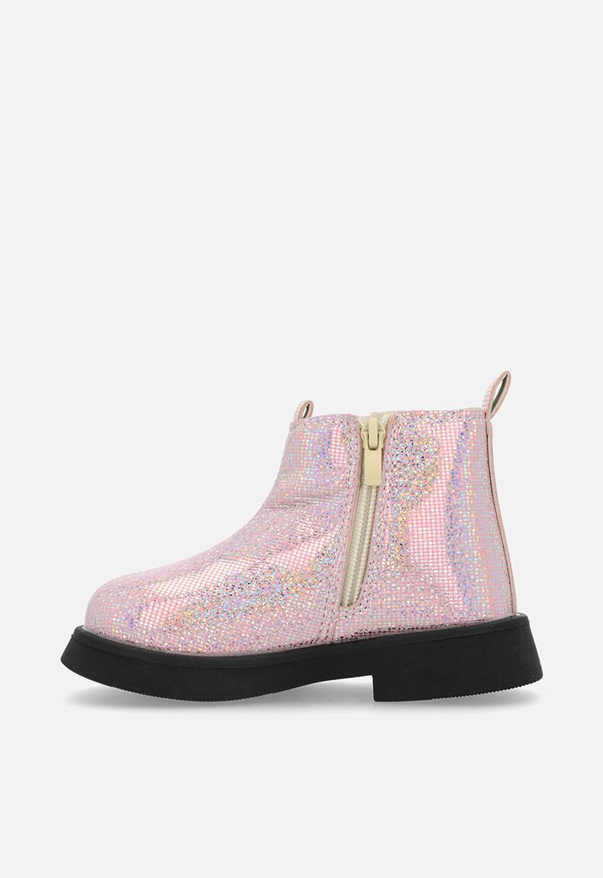 Pop Candy - Mettalic boots-pink