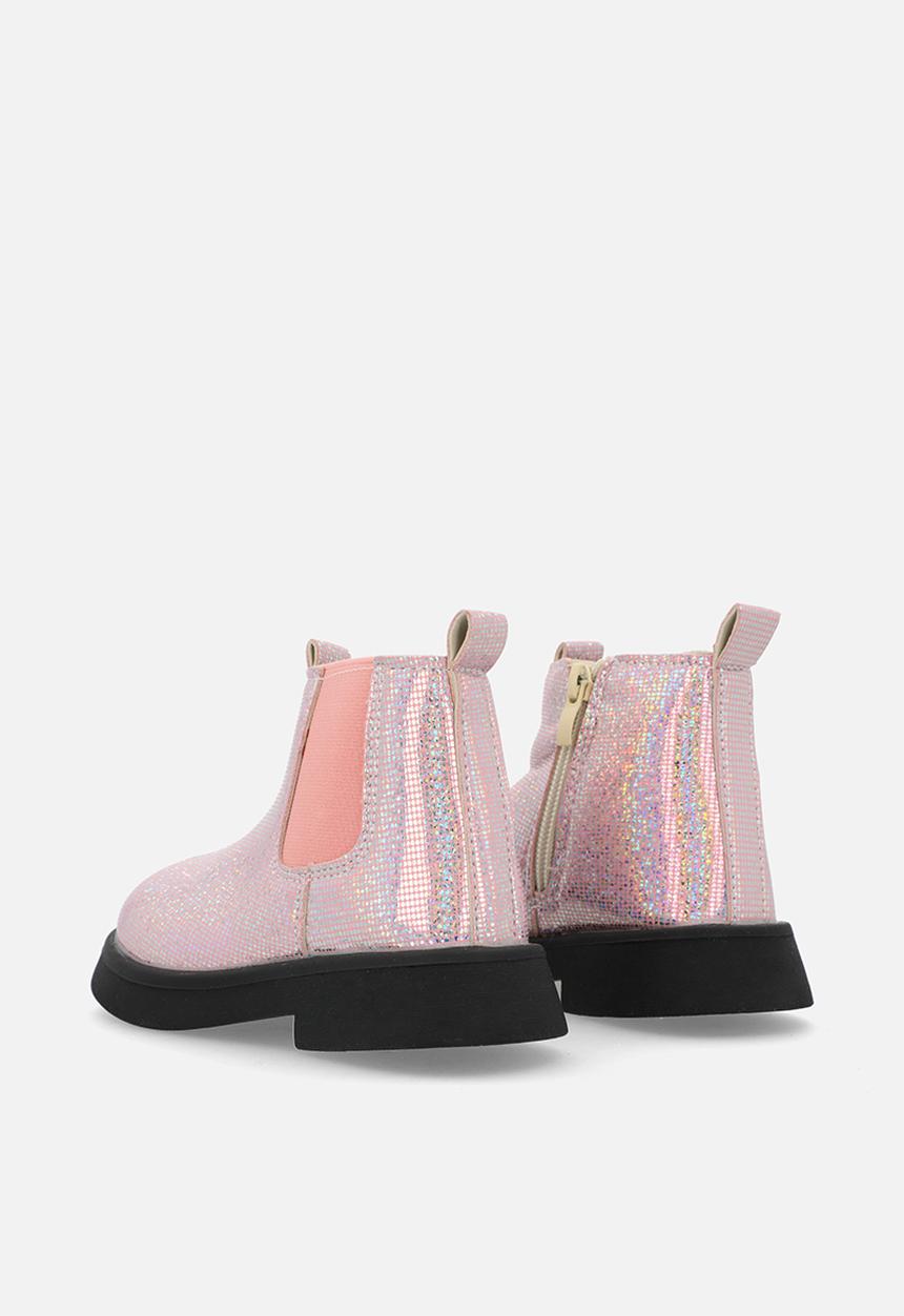 Pop Candy - Mettalic boots-pink