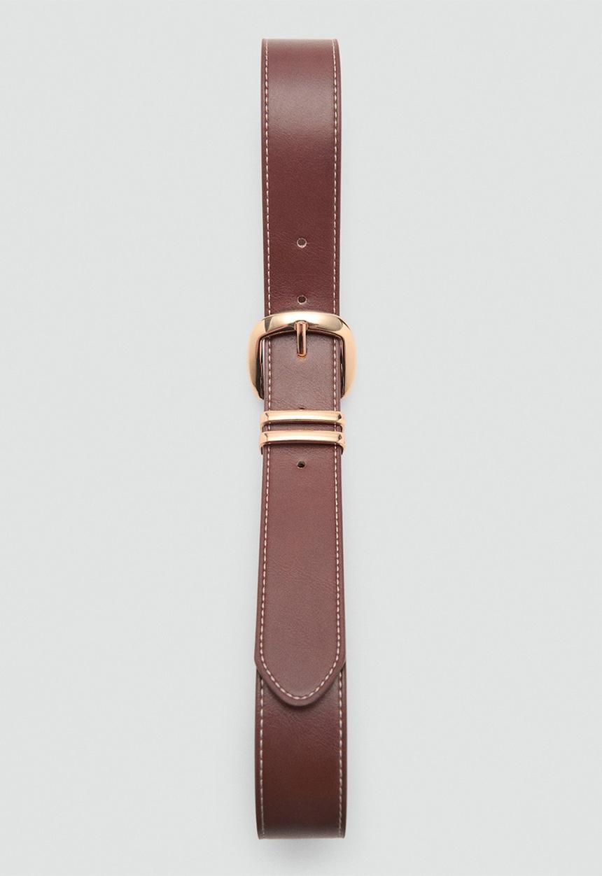 MANGO - Nash belt - brown