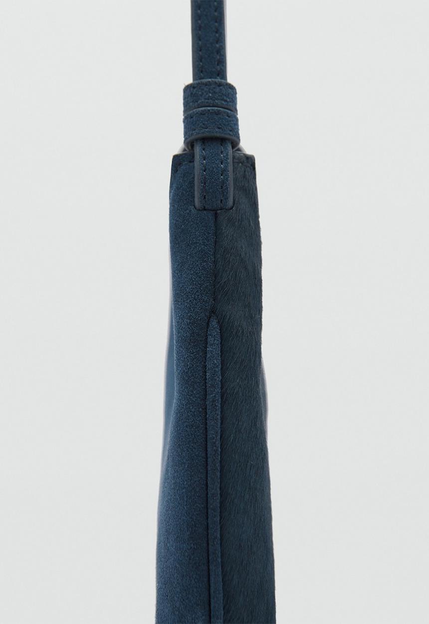 MANGO - Shoulder bag phoebe - blue