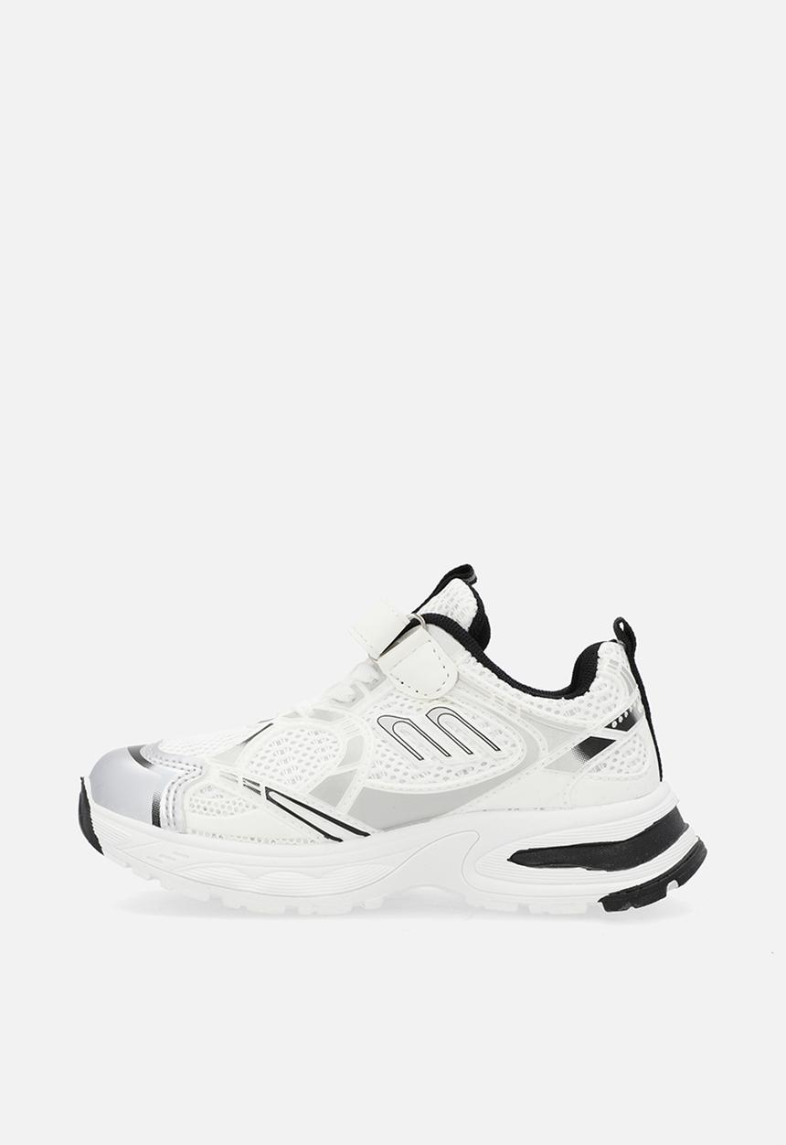 Pop Candy - Lace & velcro sneaker-white