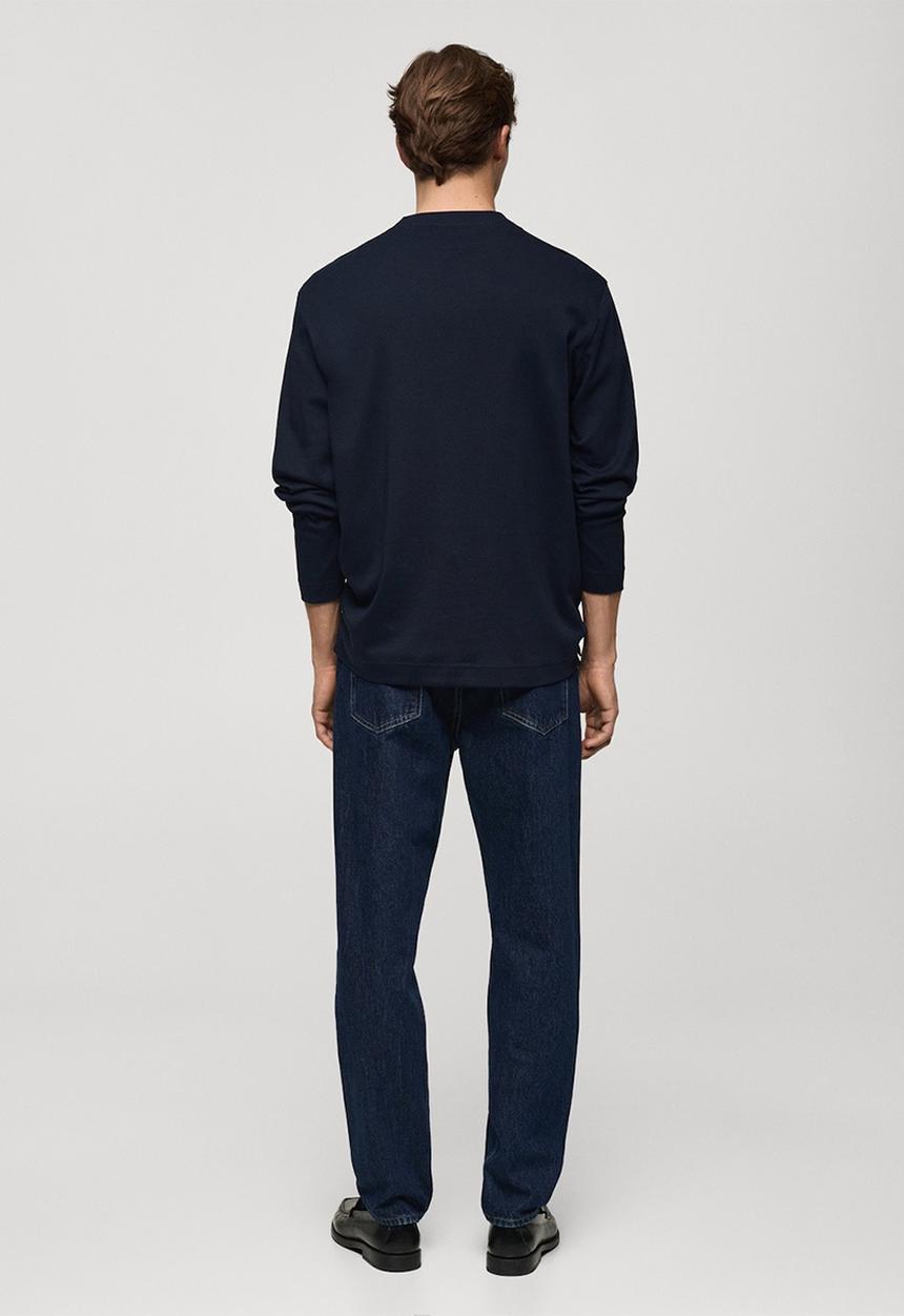 MANGO - T-shirt gareth - navy