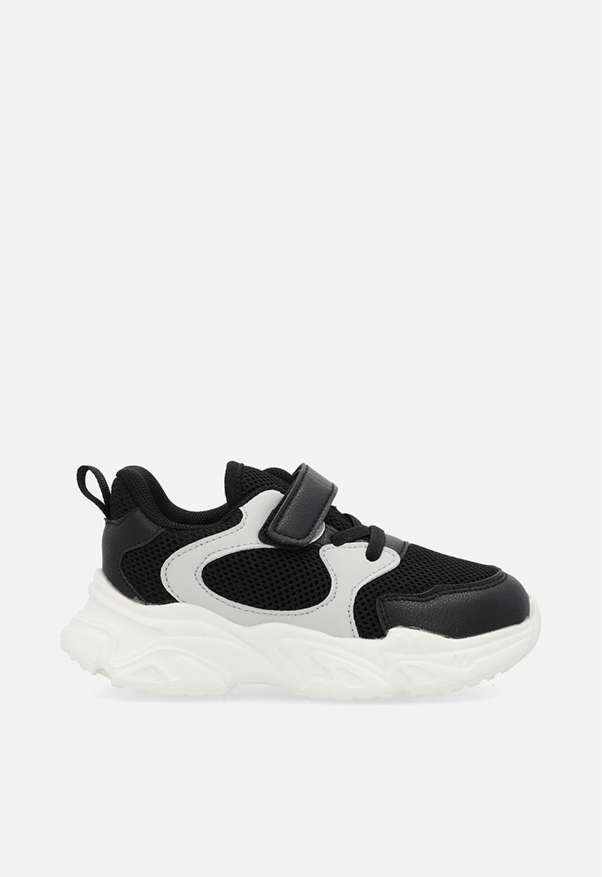 Pop Candy - Velcro & lace sneakers-black