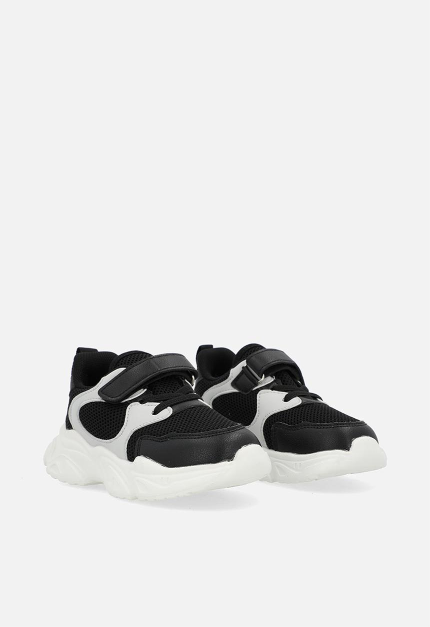Pop Candy - Velcro & lace sneakers-black