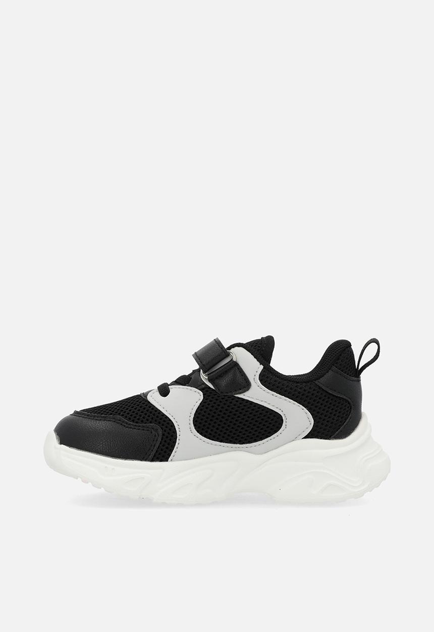 Pop Candy - Velcro & lace sneakers-black