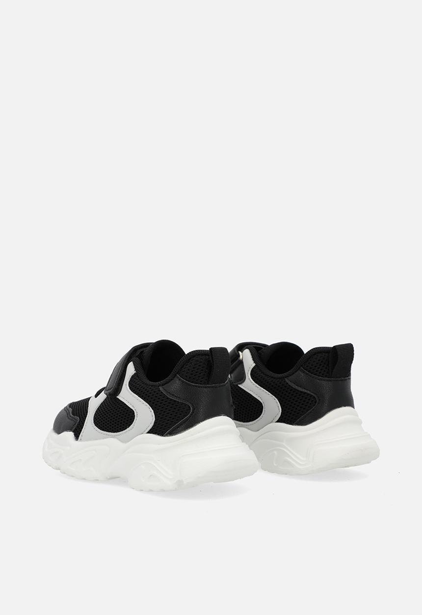Pop Candy - Velcro & lace sneakers-black