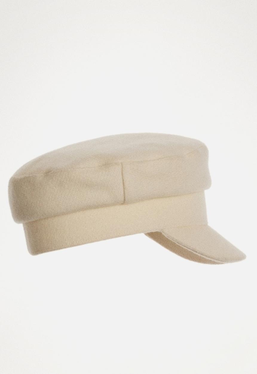MANGO - Sailors baker boy cap - beige