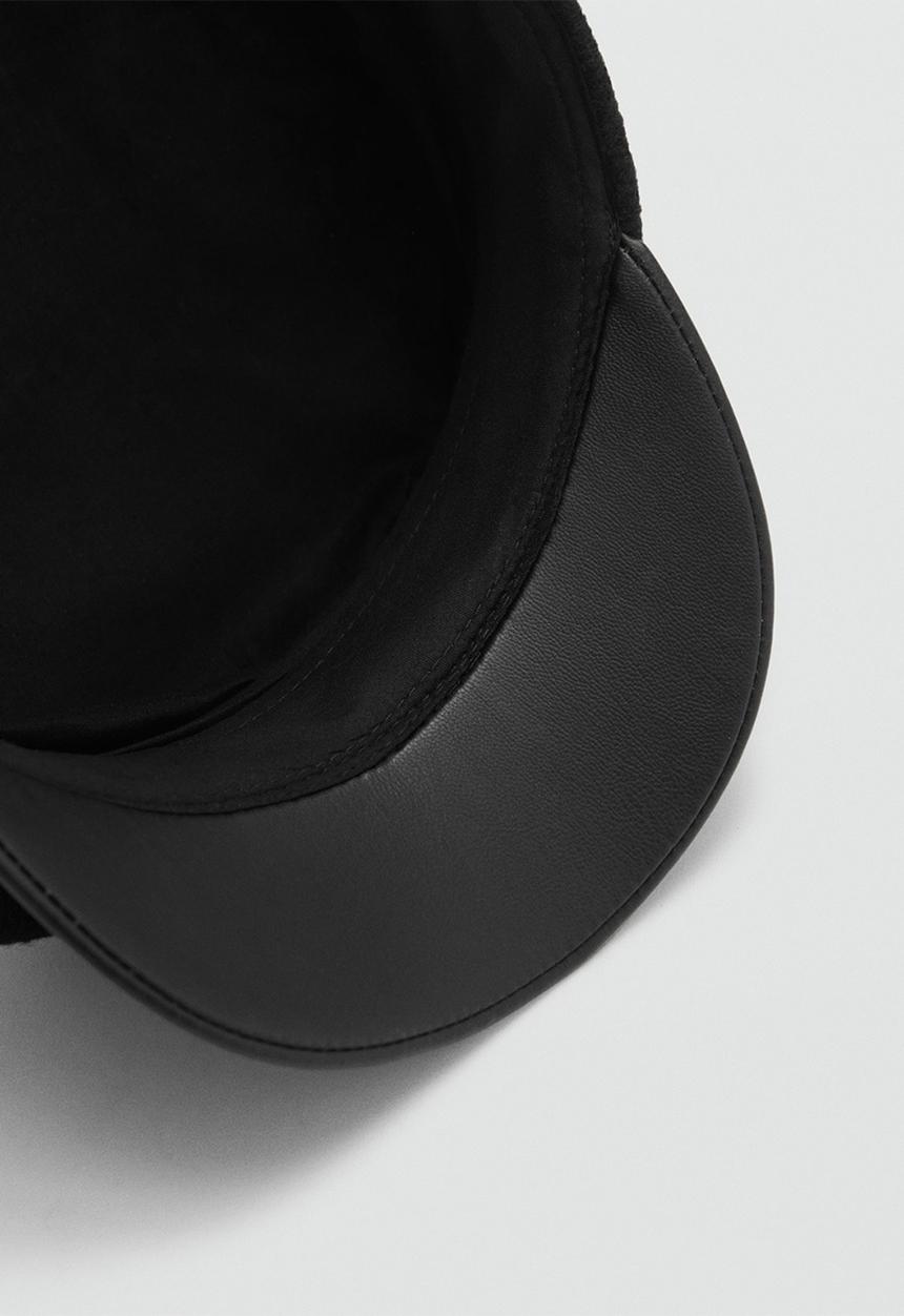 MANGO - Septiem cap - black
