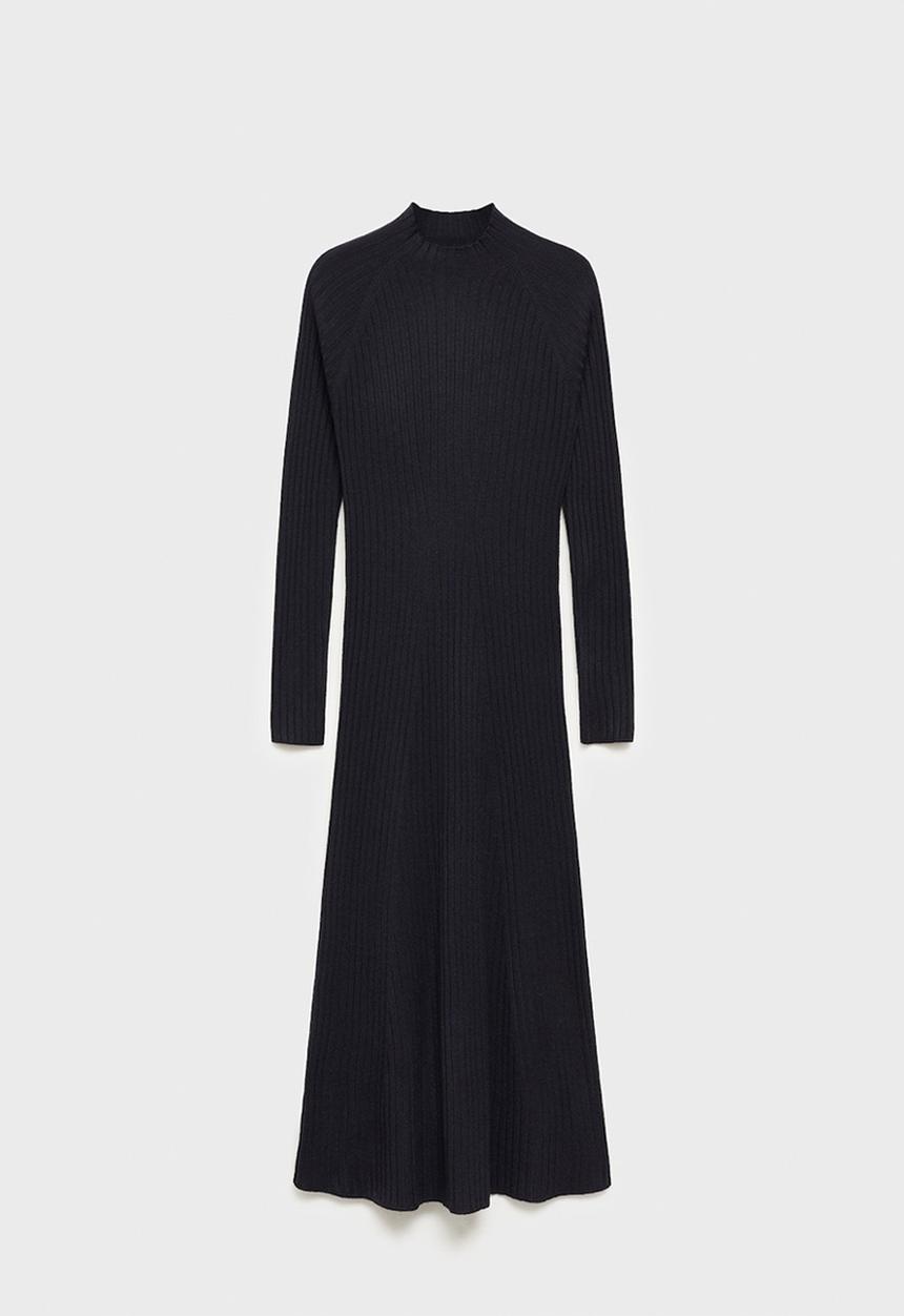 MANGO - Dress maflurry - navy