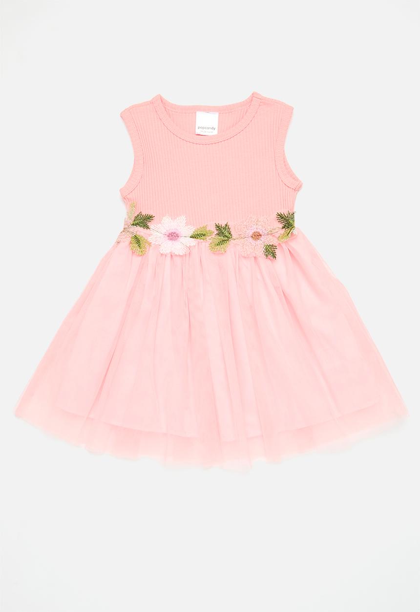 Pop Candy - Dress & cardigan set - pink