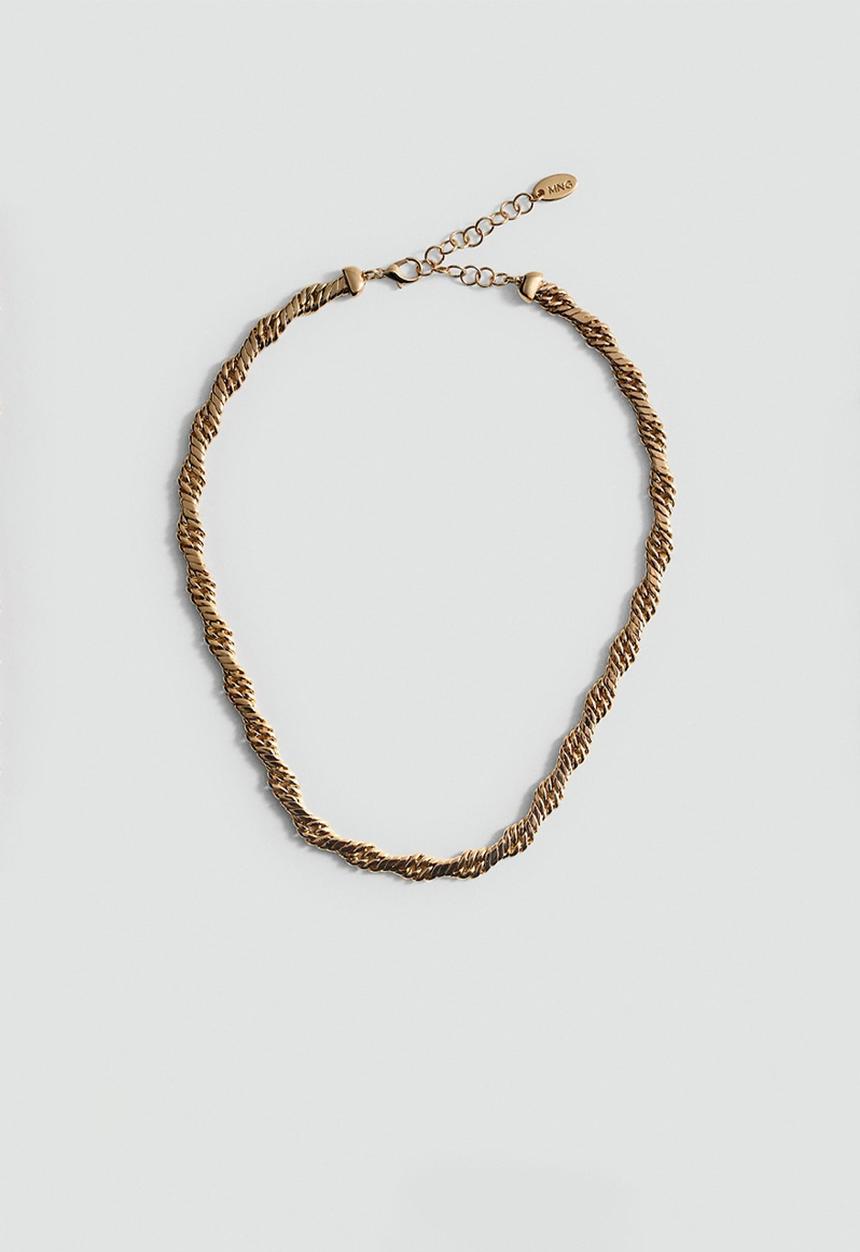 MANGO - Necklace deb- gold
